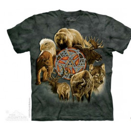 "Animal Spirit Circle" T-Shirt von The Mountain