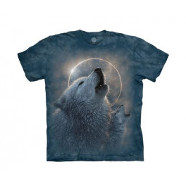 "Wolf Eclipse" T-Shirt für Kinder in S