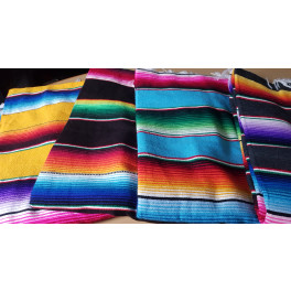 Regenbogen Decke (gross) im mexikanischen Stil, Serape