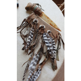 Messer aus indianischer Handarbeit (Navajo) aus Knochen
