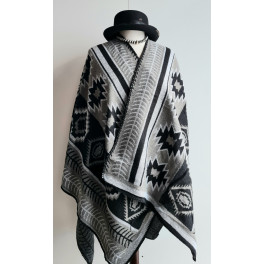 Poncho "Diamond Grey" 