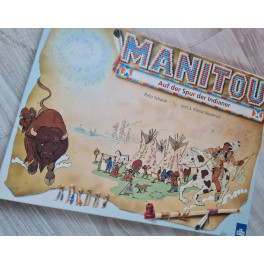 "Manitou" - Brett Spiel für Erwachsene und Kinder 