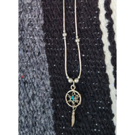 Liquid Silver Kette "Traumfänger"