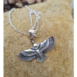 Adler Anhänger mit Kette