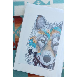 WolfKarte/Bild "Alpha" 