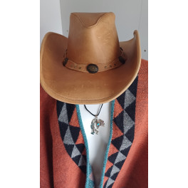 Silverton "Dude" Hut aus Nubuk Leder
