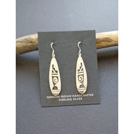 Wasser Symbolik Ohrhänger der Hopi