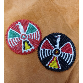Beadworkaufnäher "Thunderbird"