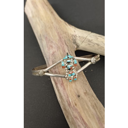 Damen Armreif der Zuni "Kachina"