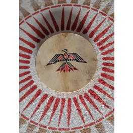 Trommel der Lakota (Sioux) "Thunderbird"