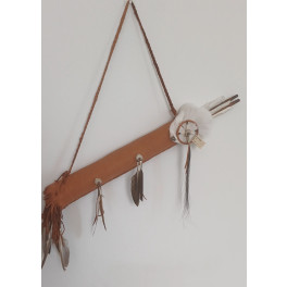 Pfeilköcher der Navajo mit Coyotenfell
