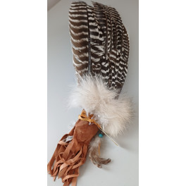 Räucherfächer der Navajo, aus einer Wildtruthahnschwinge