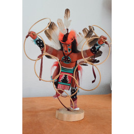Kachina "Hoop Dance" von Ausstellung leicht ausgebleicht