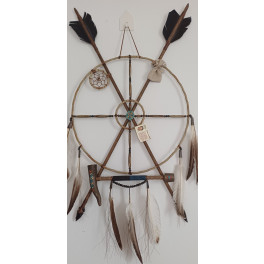 Medizinrad /Ausrüstungsschild Navajo