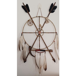 Medizinrad /Ausrüstungsschild Navajo