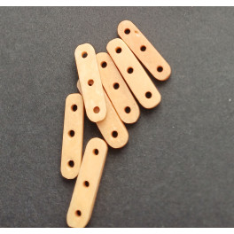 Spacer für Choker aus Kochen, hellbraun