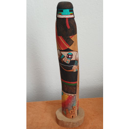 Kachina Shalako Statue, Schnitzerei der Hopi