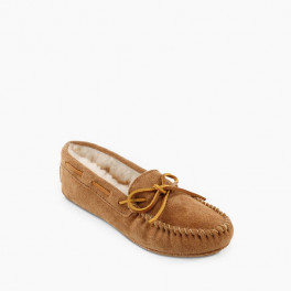 Sheepskin (Lammfell) Moccasin Hausschuh Damen 