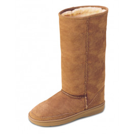 Winter Sheepskin (Lammfell) Stiefel mit robuster Sohle in 3 Farben