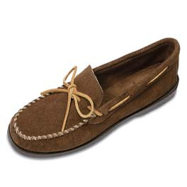 Wildleder Mokassin für Herren - Gr. 44