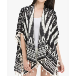 Poncho für den Sommer, Strand, Tribal Design, mega leicht