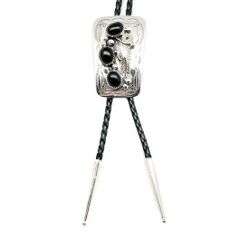 Bolo Tie mit Onyx