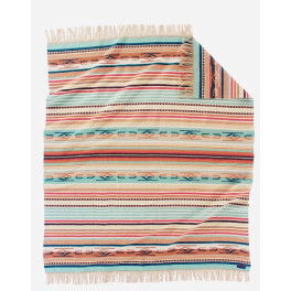 Pendleton "Chimayo" Decke in Koralle 