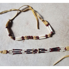 Schmuck für den Hals aus indianischer Handarbeit in 2 Designs