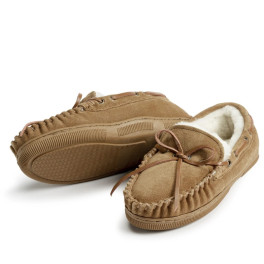 Sheepskin (Lammfell) Moccasin Hausschuh für Damen und Herren "Dakota"  
