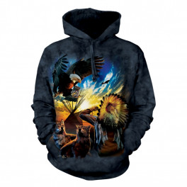 "Eagle Prayer" Hoodie (Kapuzen-Sweatshirt) von The Mountain 