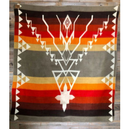 Original Ecuador leichte Decke (Throw) "Creation"