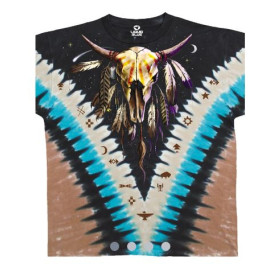 "Bison Skull " T-Shirt von Liquid Blue