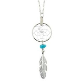 Traumfänger-Kette -  Modeschmuck aus Kanada, Türkis