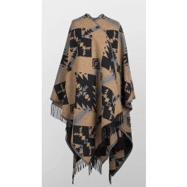 NEU Poncho "Aztec Black"