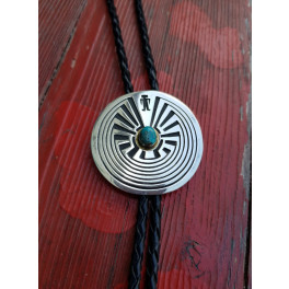 Bolo Tie Vintage Navajo mit  Türkis