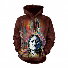 "Sitting Bull"  Hoodie (Kapuzen-Sweatshirt) von The Mountain 