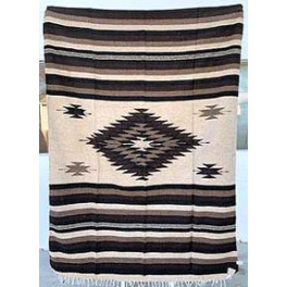 Schwere, extragrosse original mexikanische Decke/Teppich