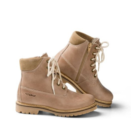 Lammfellstiefel für Damen "Woodland" in taupe