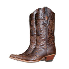 Klassischer, schlichter Westernboot für Damen Gr. 39 Aktionspreis für kurze Zeit