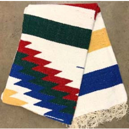 Gewobene, original mexikanische Decke im Glacier Park Stil 