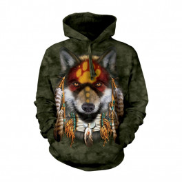 "Wolf Spirit" Hoodie (Kapuzen-Sweatshirt)