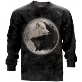 "Yin Yang Wolves" Langärmeliges Shirt 