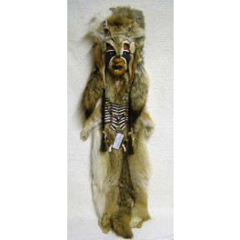 Zeremonialmaske, Dakota-Sioux-Krieger