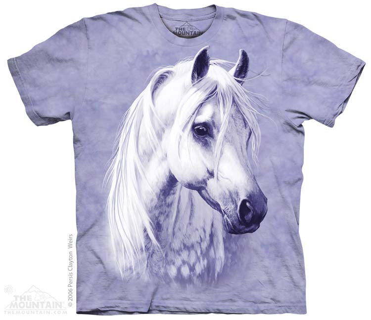 The Mountain Kinder T-Shirt Pferd Stute liebkost ihr Fohlen S XL