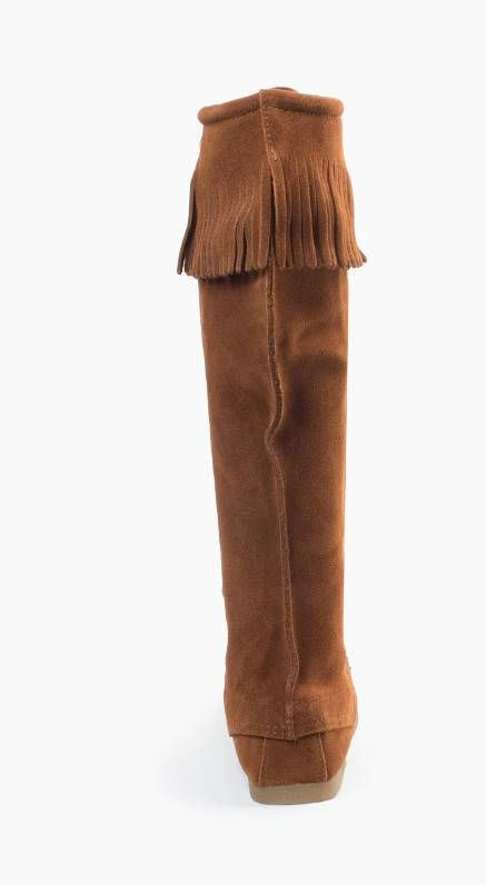 Moccasin Fransen Stiefel F r Herren In 2 Farben Minnetonka Mokassin 
