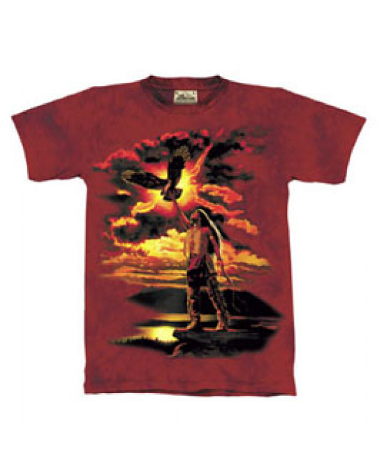 "Eagle Feather" Kinder T-Shirt in Gr. S