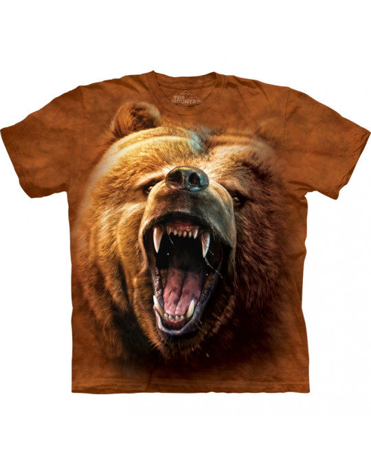 "Grizzly Growl" T-Shirt für Kinder