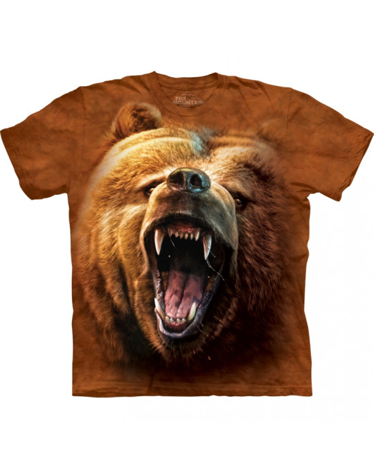 "Grizzly Growl" T-Shirt von The Mountain