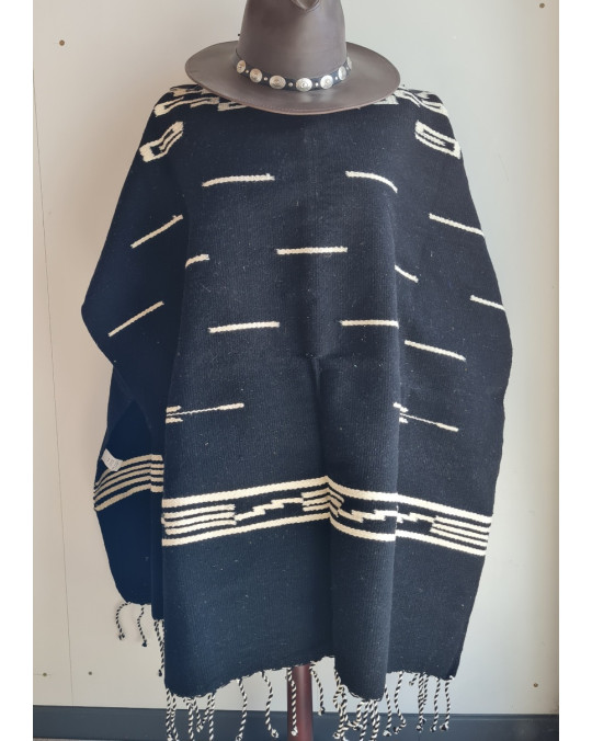 Clint Eastwood Stil Poncho aus Mexico, echt Wolle, diverse Farben, auch schwarz