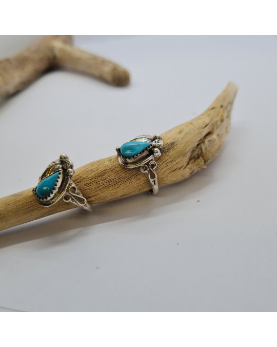 Ring der Navajo mit Türkis Stein